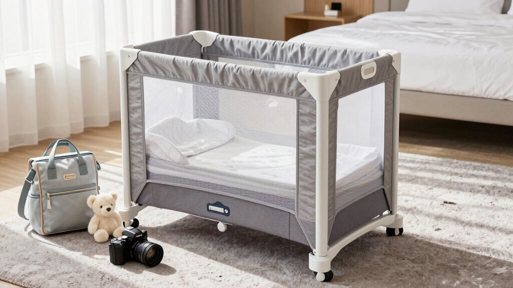 safe portable travel crib