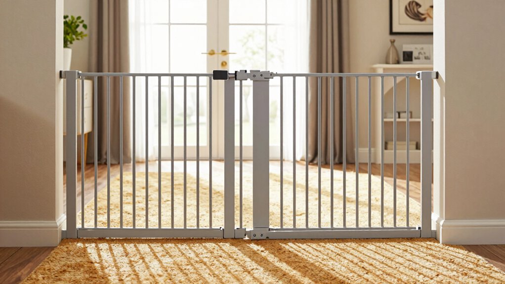 secure adjustable safety gate