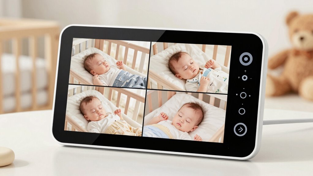 split screen clear visuals