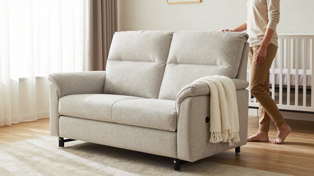 tall parent nursery comfort