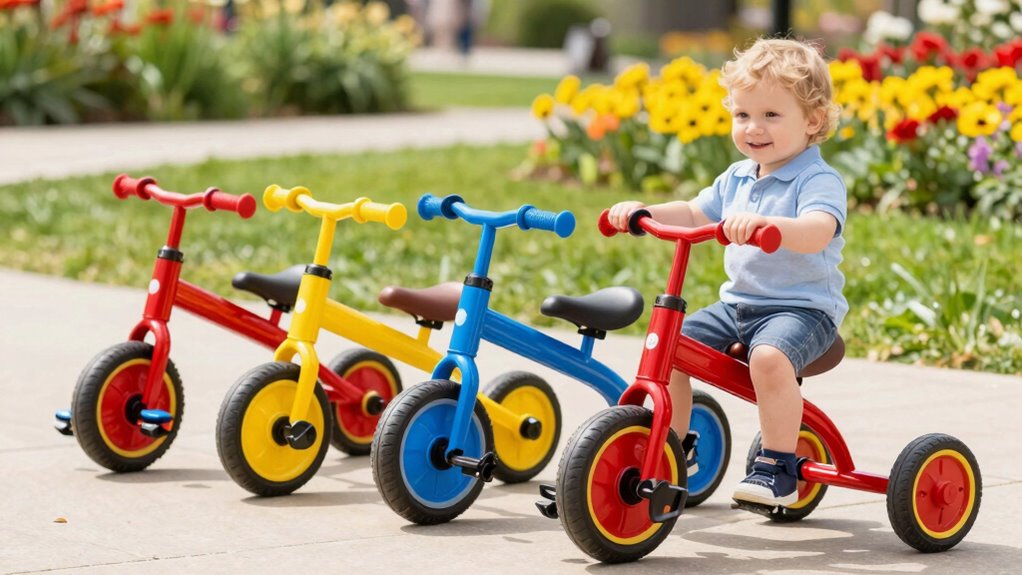 toddler tricycle safety features