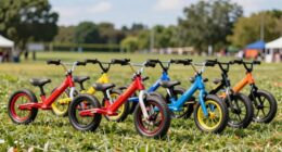 top air tire balance bikes