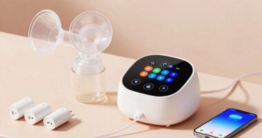 top app controlled breast pumps