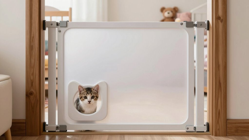 top baby gates with cat entry