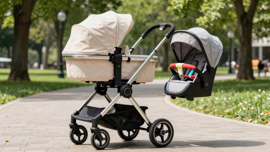 top car seat bassinet strollers