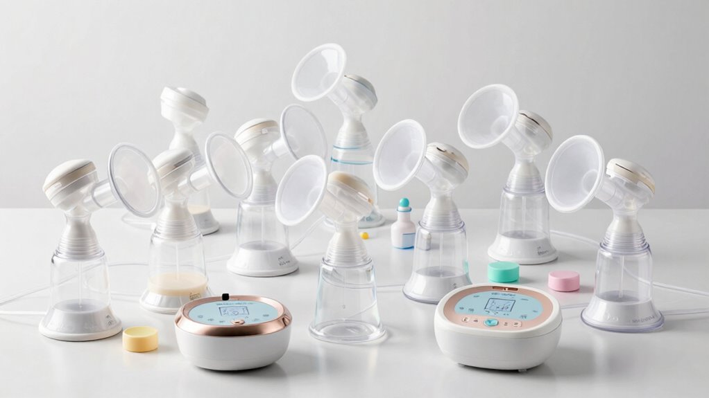top closed system breast pumps
