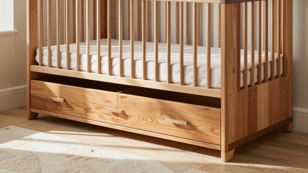 top cribs with storage drawers