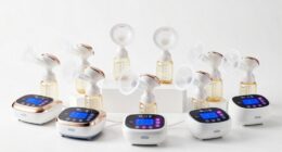 top double electric breast pumps