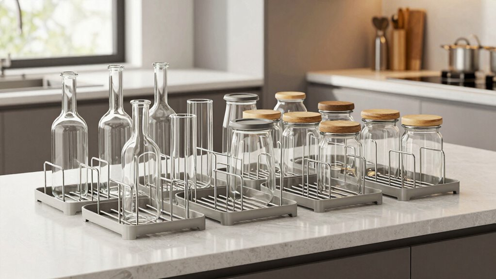 top large bottle drying racks
