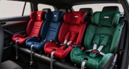 top latch equipped booster seats