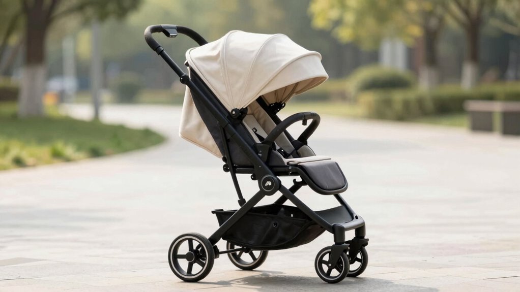 top one hand fold strollers