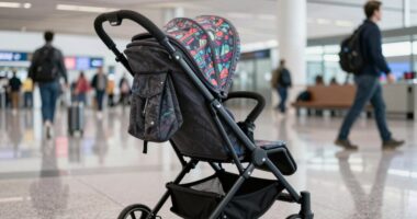 top overhead bin travel strollers
