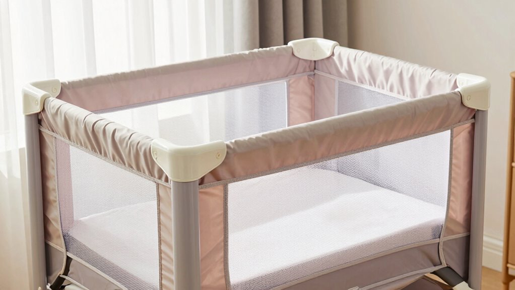 top playards with bassinet