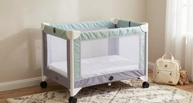 top portable baby cribs