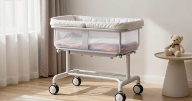 top portable bedside cribs