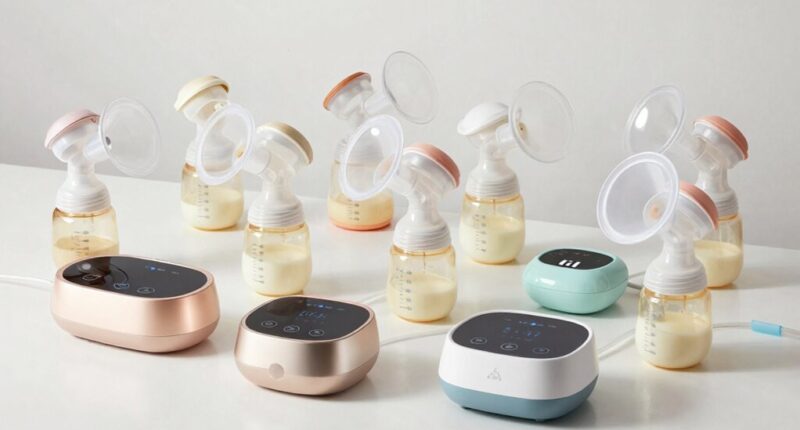 top rechargeable breast pumps