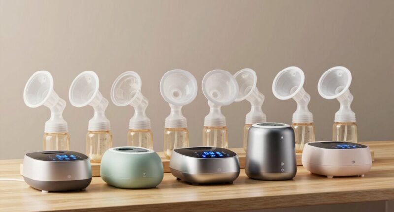 top rechargeable breast pumps