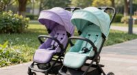 top single to double strollers