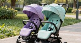 top single to double strollers