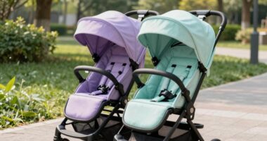 top single to double strollers