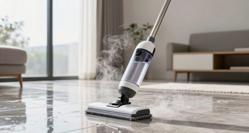 top steam mops for sticky floors