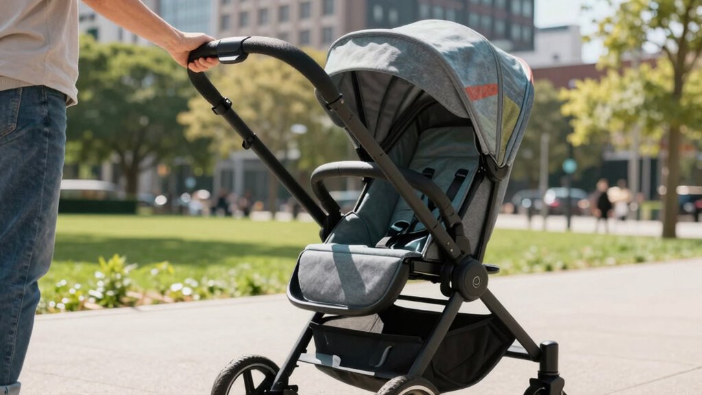 top strollers with adjustable handles