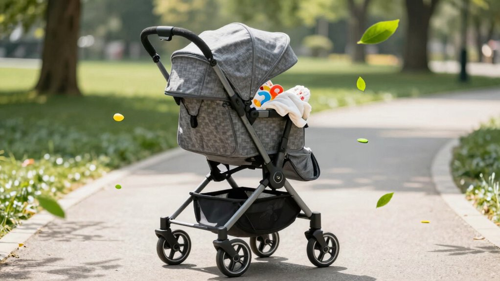 top strollers with big storage