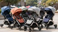 top tandem double strollers