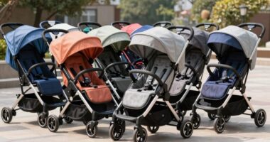 top tandem double strollers