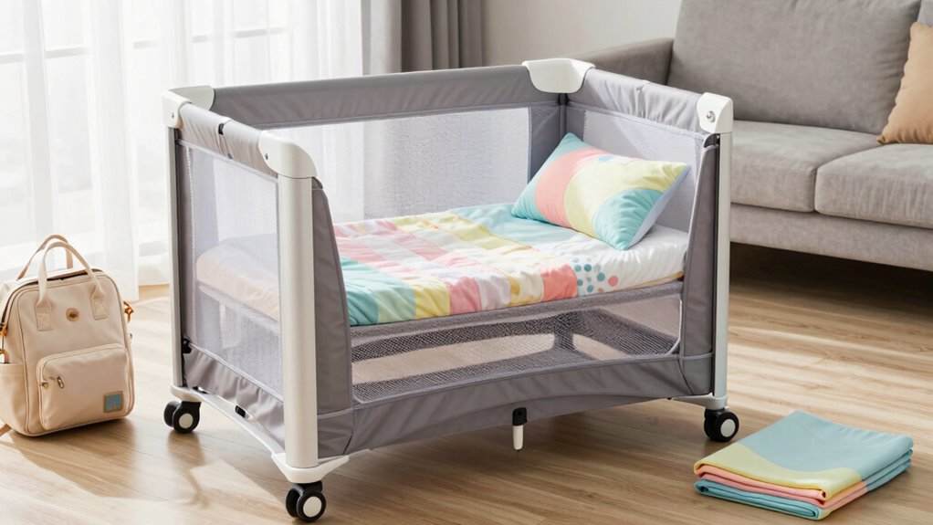 top travel friendly portable cribs