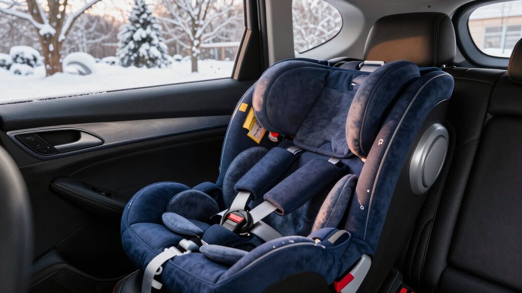 winter baby car seat guide