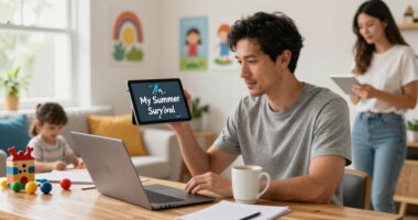 My summer survival plan as a WFH dad of elementary schoolers