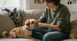 Why Does My Dog Nibble On Me? It's Canine For "I Love You," Actually