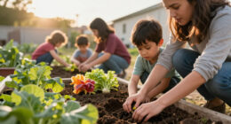 How Kids Help Grow 30,000 Pounds Of Produce In A Food Desert