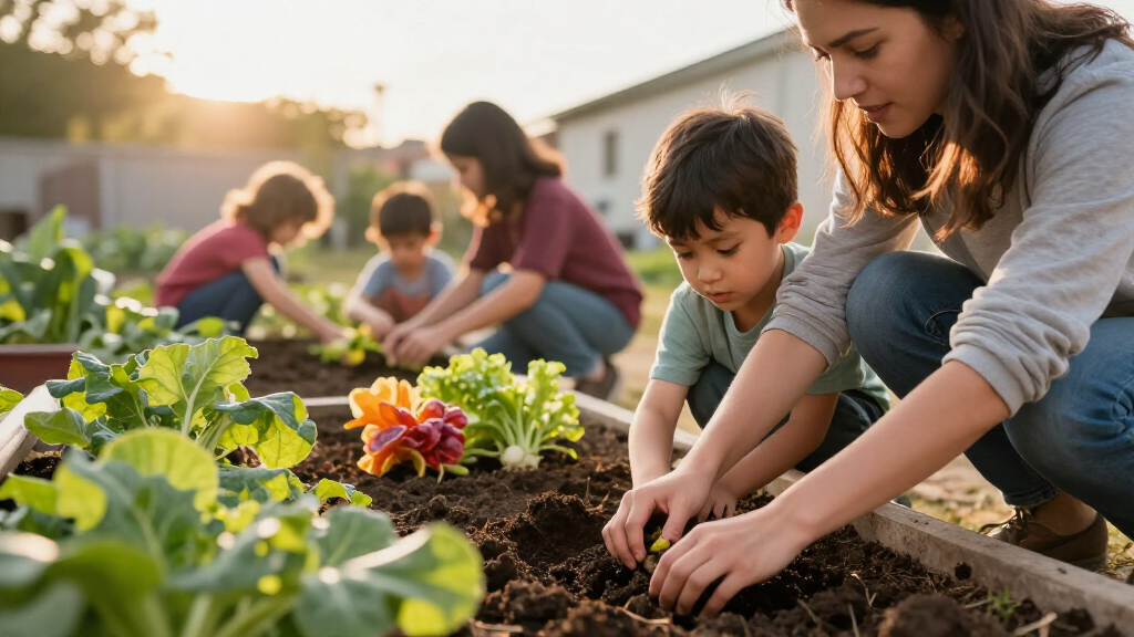 How Kids Help Grow 30,000 Pounds Of Produce In A Food Desert