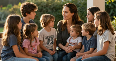 Angelina Jolie Gives Parenting Advice In Rare Comments About Her 6 Kids