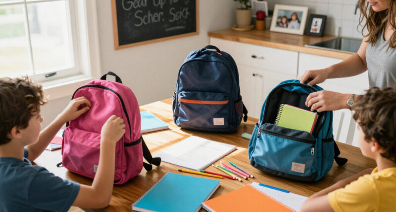 Jordan Walsh Helps Kids Gear Up For School As He Gears Up For Year 4