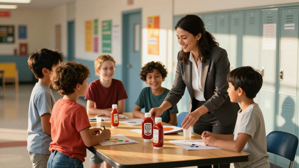 'Ketchup Kids' Help Principal Find True Calling