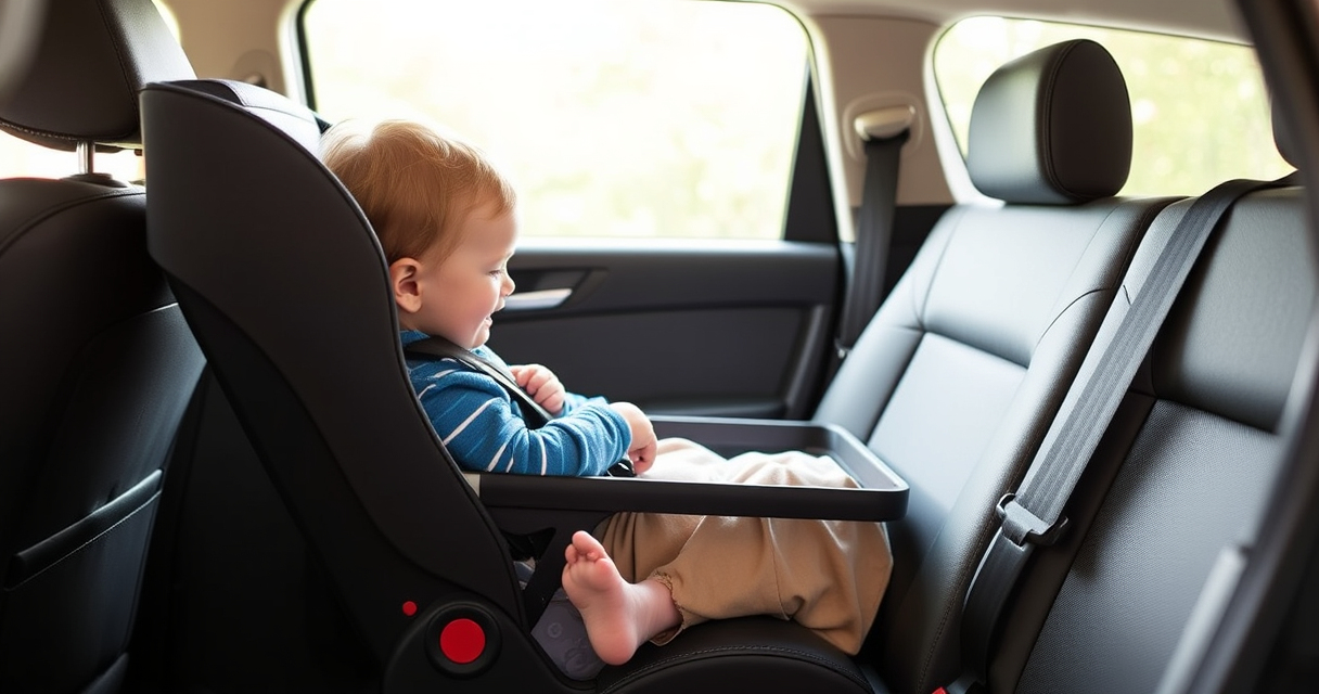 Munchkin Carseat Tray Review: September Road Trips, Solved