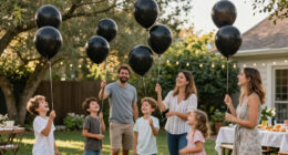 PartyWoo Black Balloons 140Pcs Different Sizes Of 18 12 10 5 Inch | Balloons For Baby Shower Birthday Graduation Casino Gaming Anniversary R